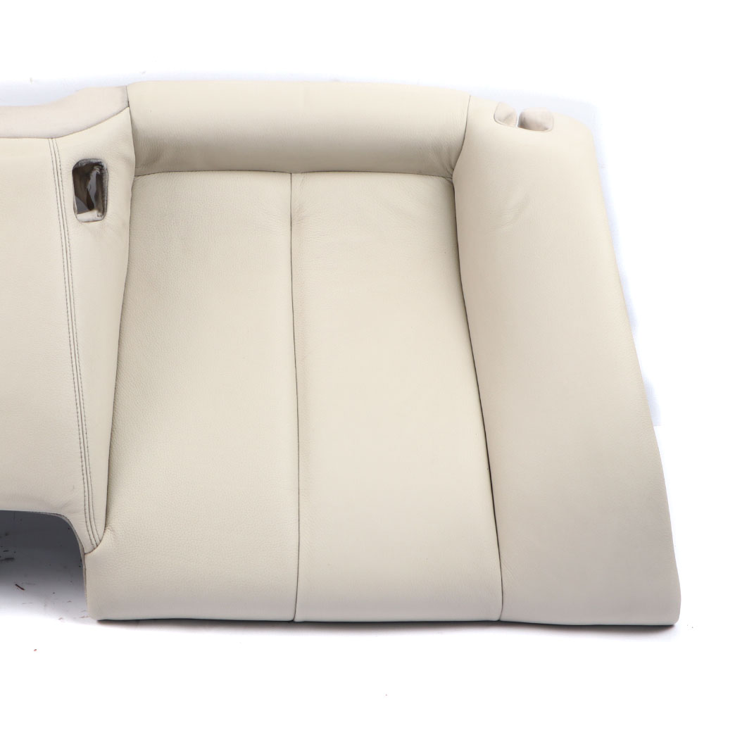 Seat Bench Rear BMW F12 F13 Base Couch Seat Cover Leather Dakota Ivory White