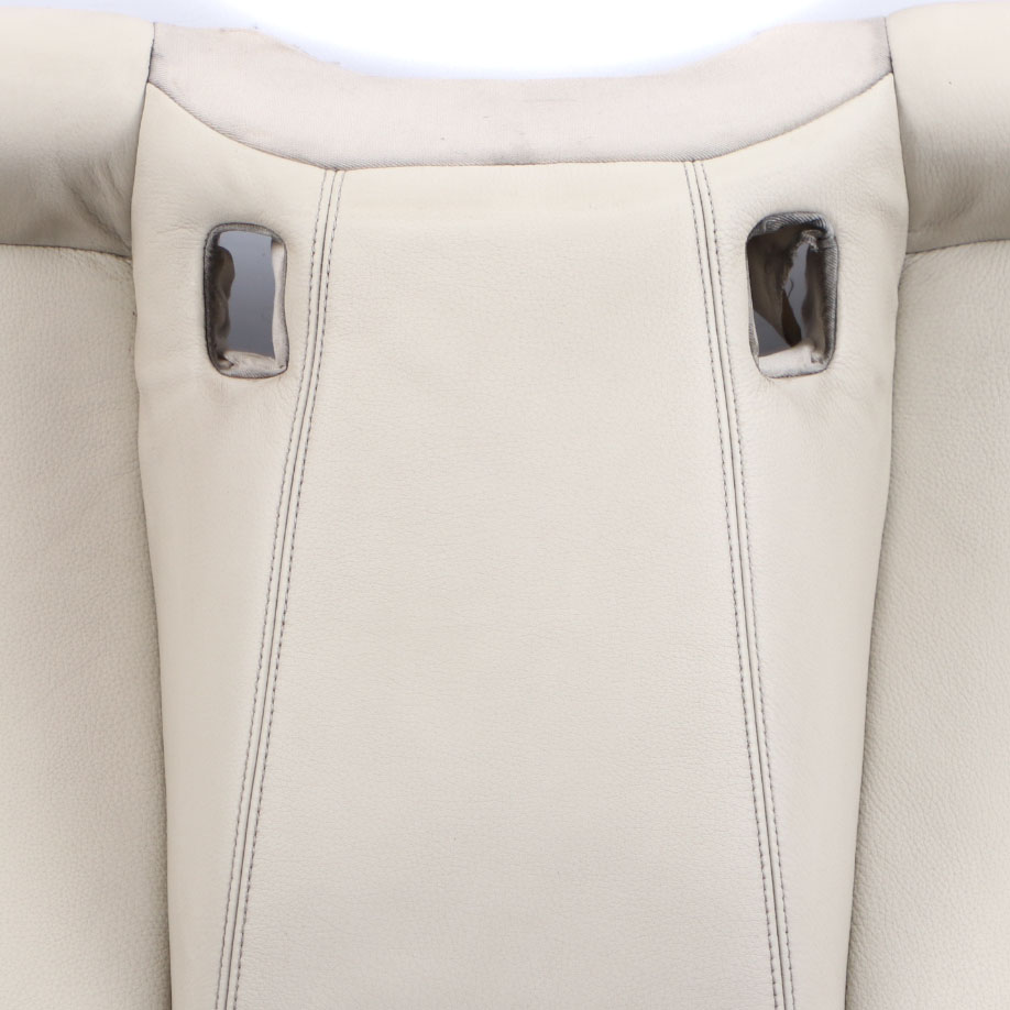 Seat Bench Rear BMW F12 F13 Base Couch Seat Cover Leather Dakota Ivory White