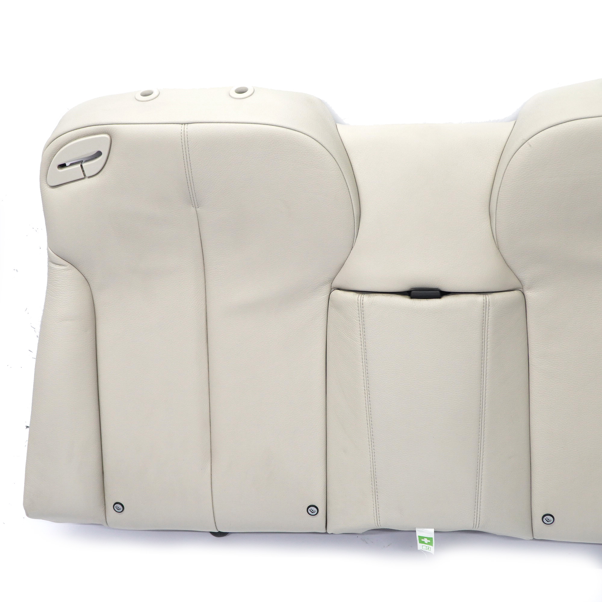 Rear Backrest BMW F12 F13 Seat Interior Couch Leather Dakota Ivory White