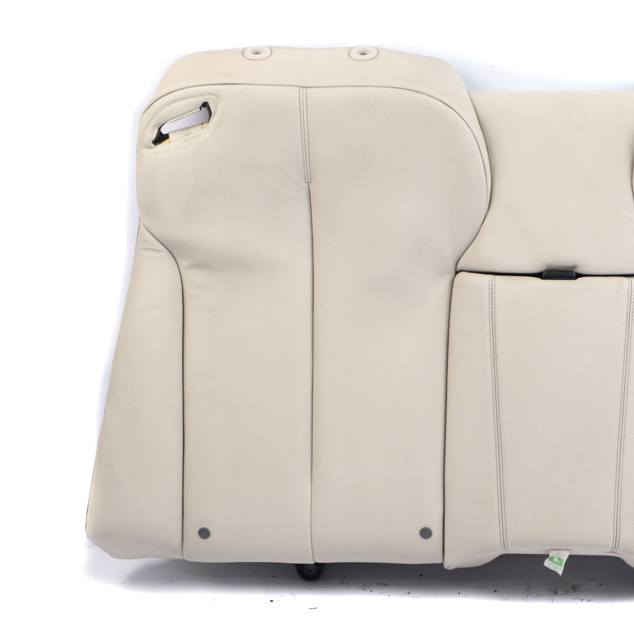 Rear Backrest BMW F12 F13 Seat Interior Couch Leather Dakota Ivory White