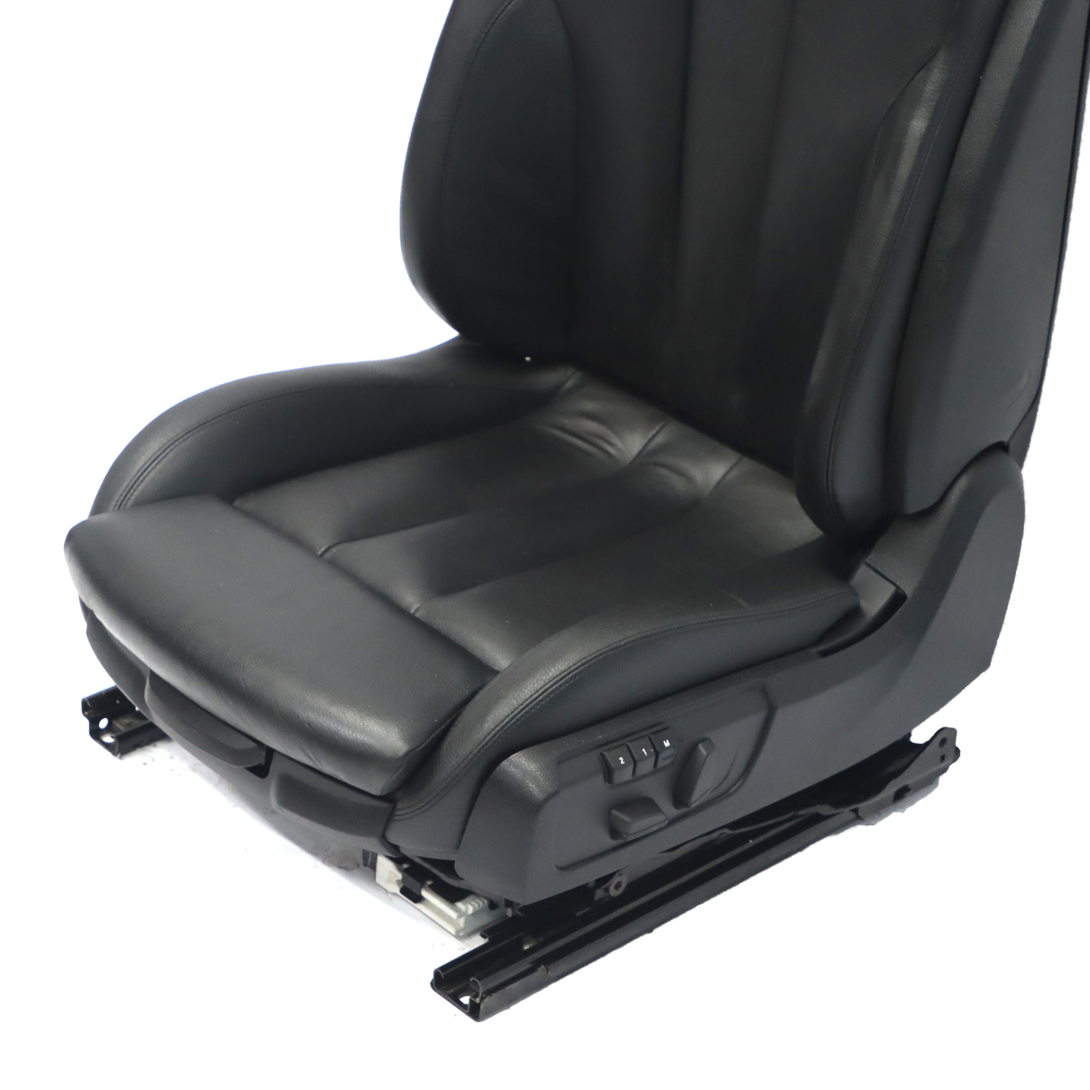 Front Seat BMW F12 F13 M-Sport Heated Left N/S Leather Dakota Black Memory