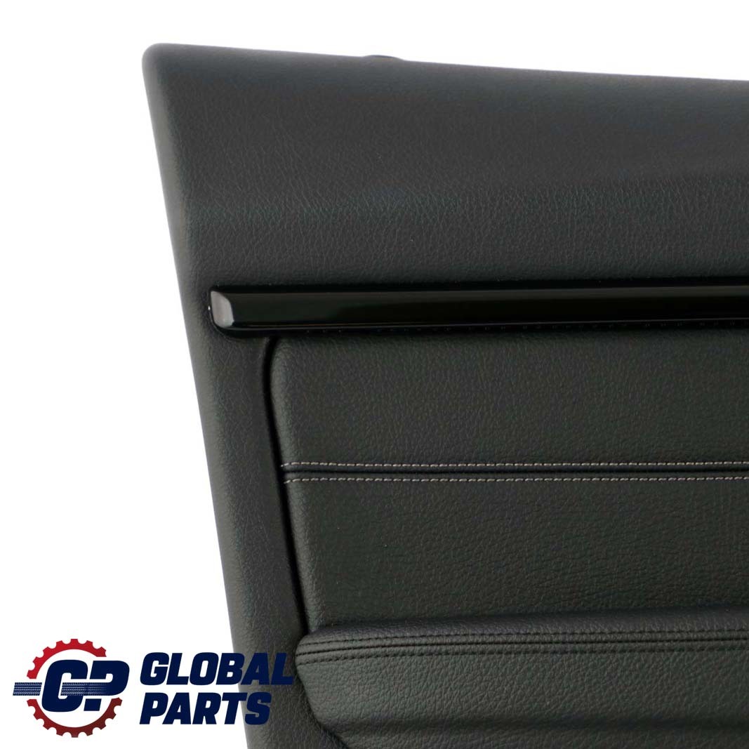 BMW 3 Series F30 F31 Front Left N/S Door Card Lining Panel Leather Black Oyster