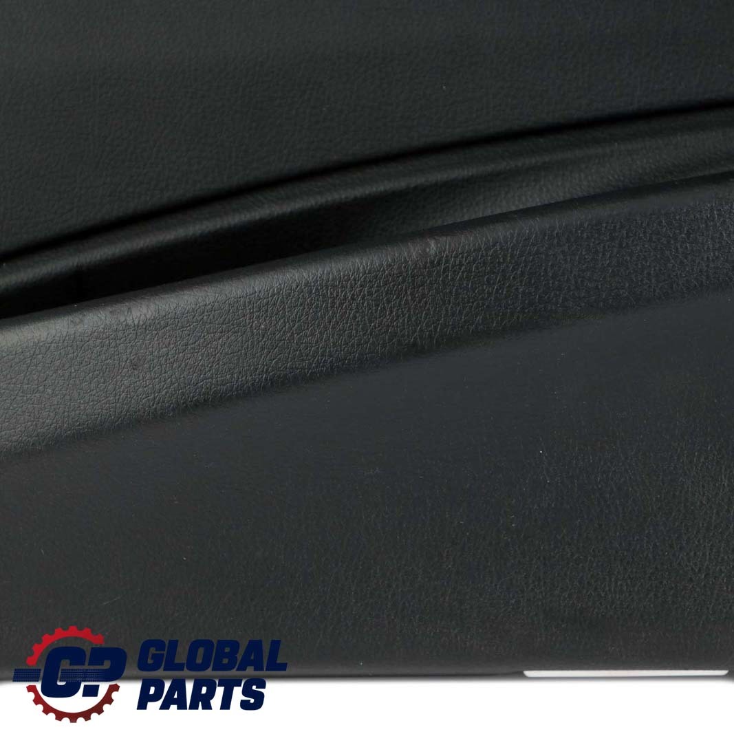 BMW 3 F30 F31 Front Right O/S Door Card Lining Panel Leather Black Oyster