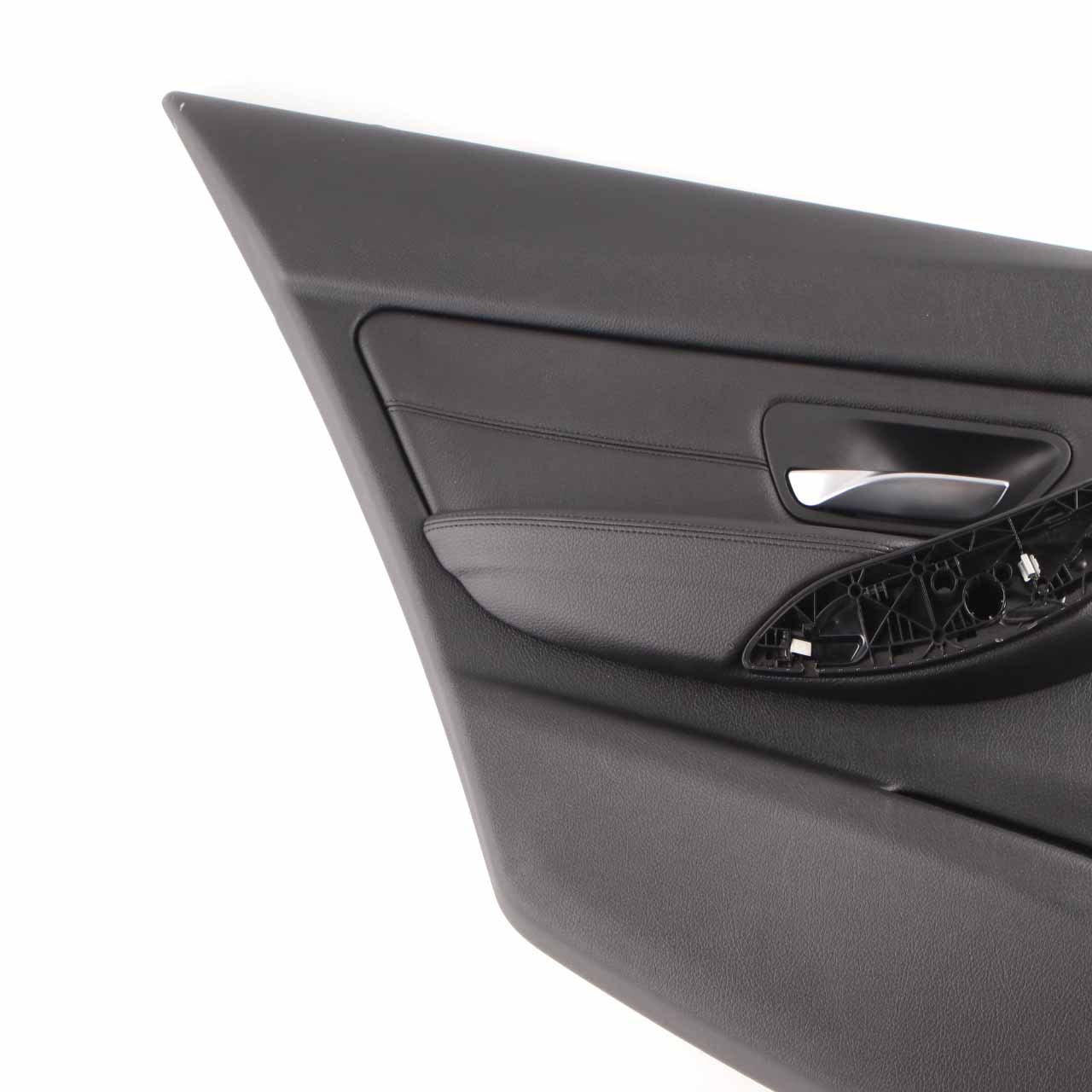 BMW F30 F31 Door Card Rear Left N/S Door Trim Panel Lining Black Leather 7280903