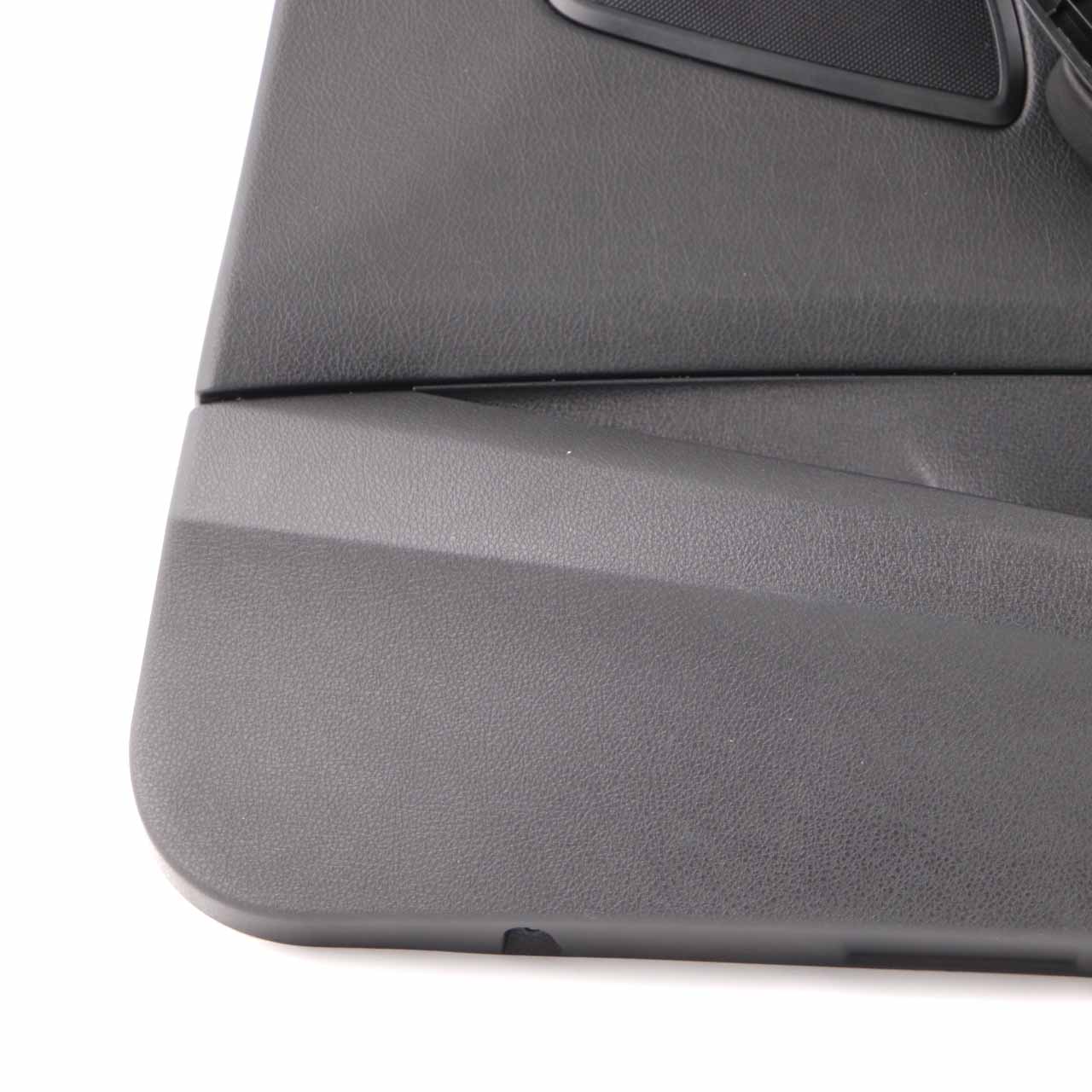 BMW F20 Door Card  Front Right O/S Lining Cloth Fabric Anthracite Red