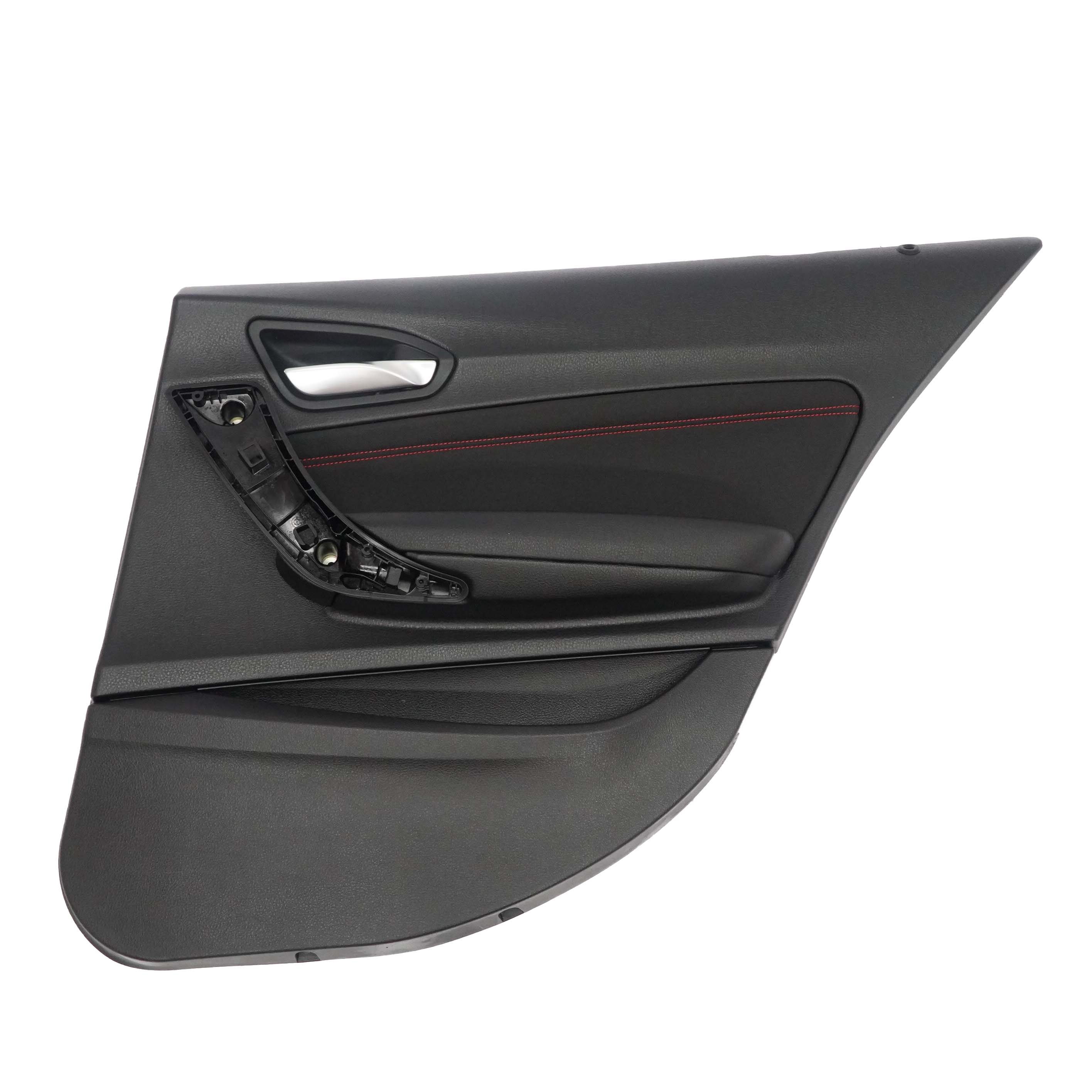 BMW F20 Door Card Rear Right O/S Lining Cloth Fabric Red Anthracite