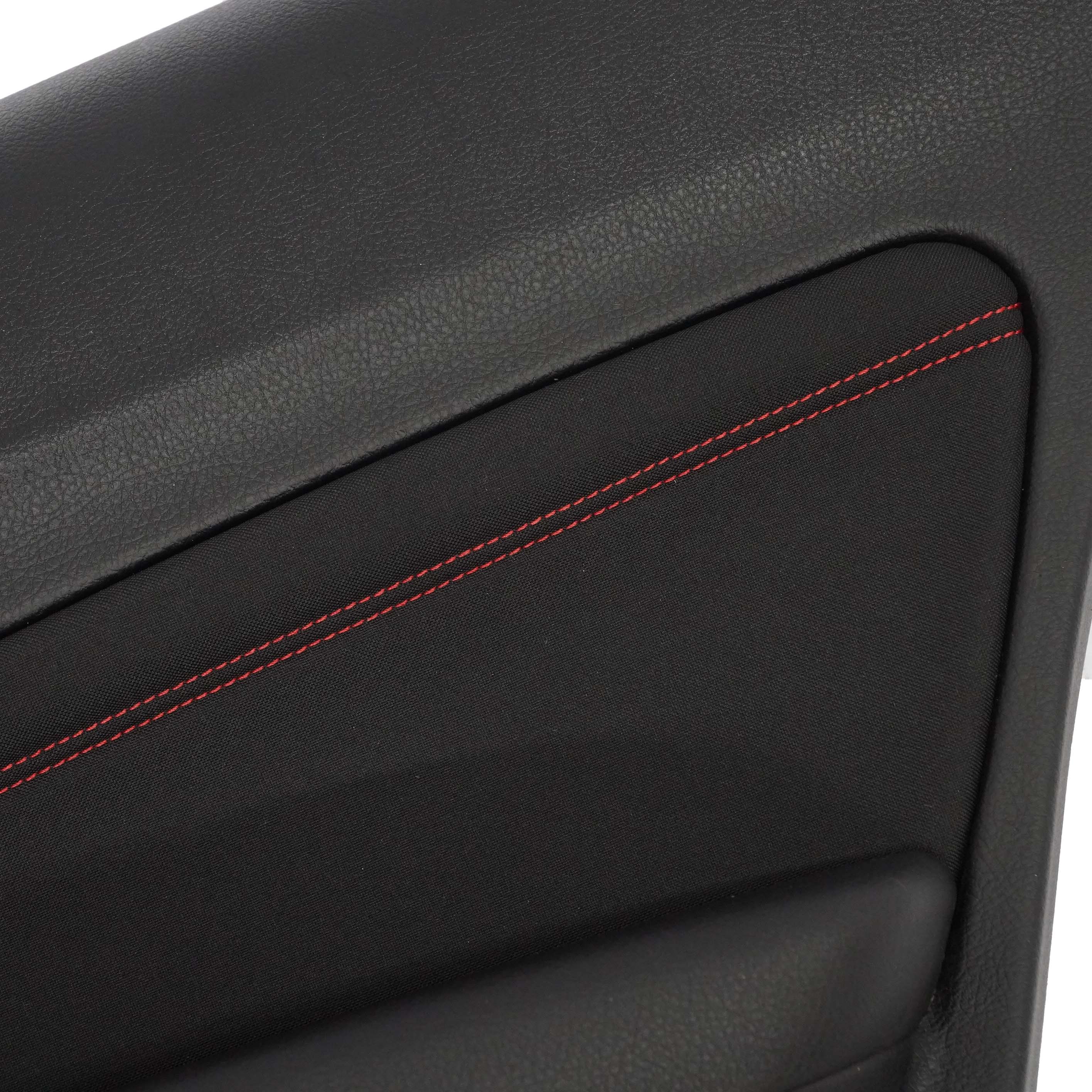 BMW F20 Door Card Rear Right O/S Lining Cloth Fabric Red Anthracite