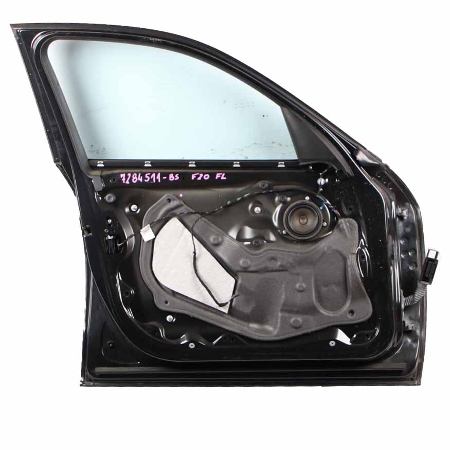 BMW 1 Series F20 Front Left Door N/S Black Sapphire Metallic - 475