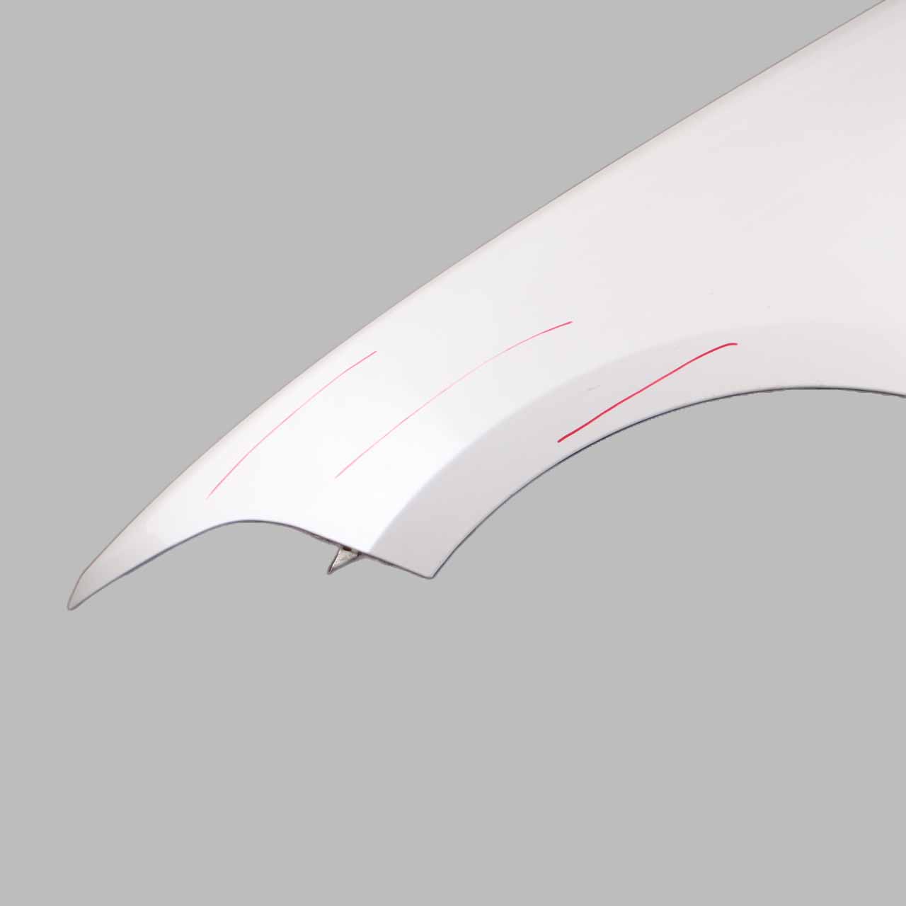 BMW F20 F21 Side Panel Wing Fender Front Left N/S Mineralweiss Mineral White A96