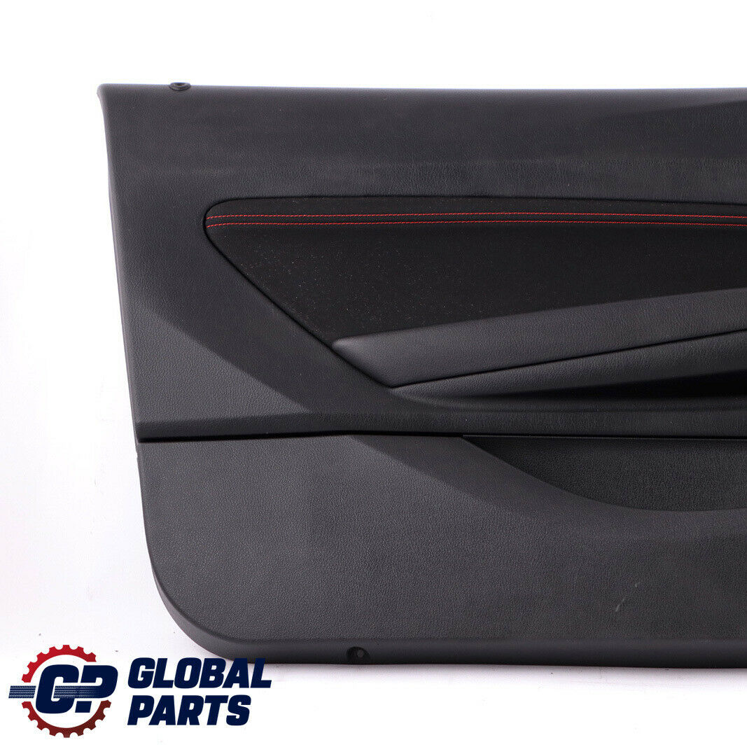 BMW F21 F22 Front Left N/S Door Lining Card Cloth Anthracite Red