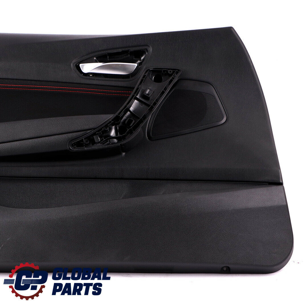 BMW F21 F22 Front Left N/S Door Lining Card Cloth Anthracite Red