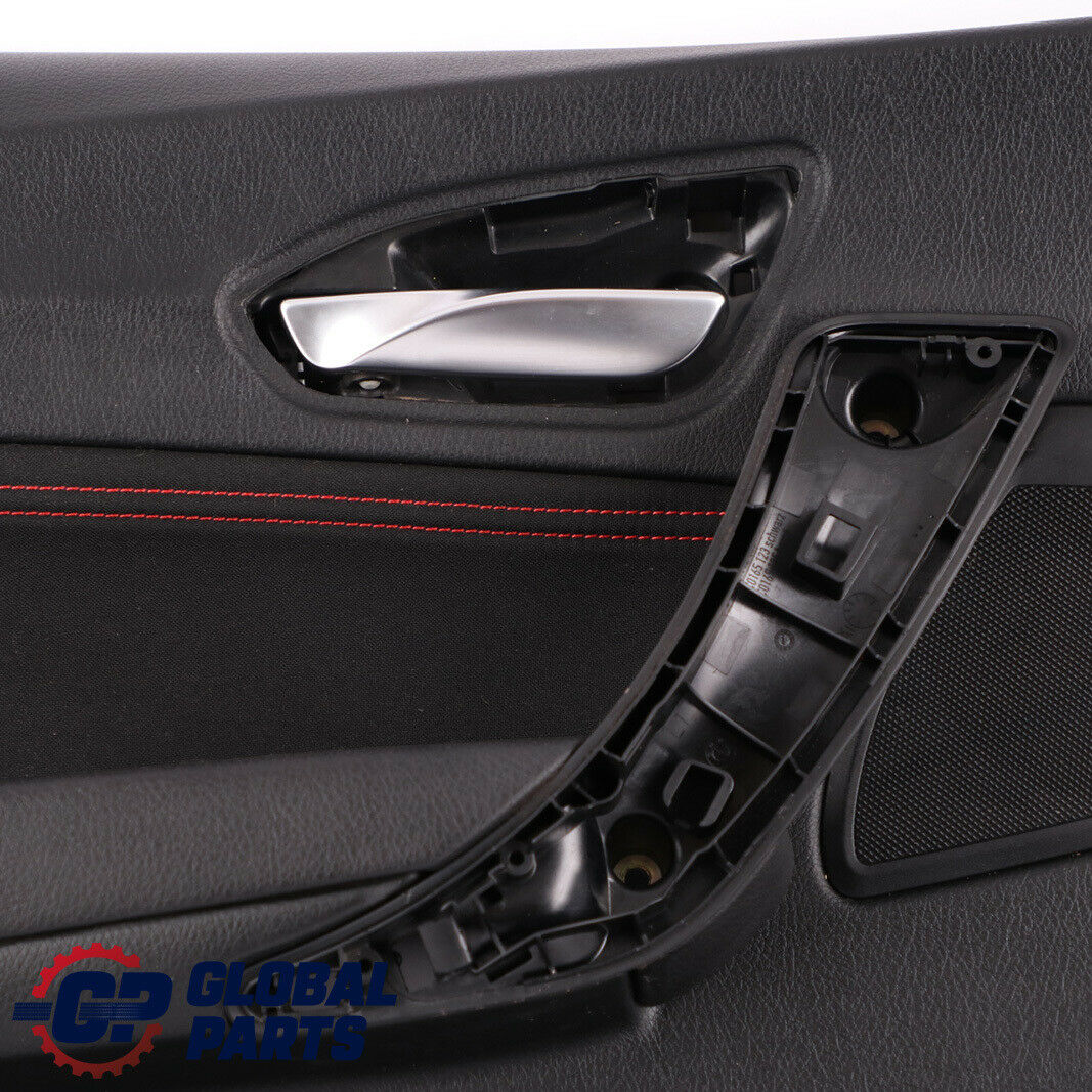 BMW F21 F22 Front Left N/S Door Lining Card Cloth Anthracite Red