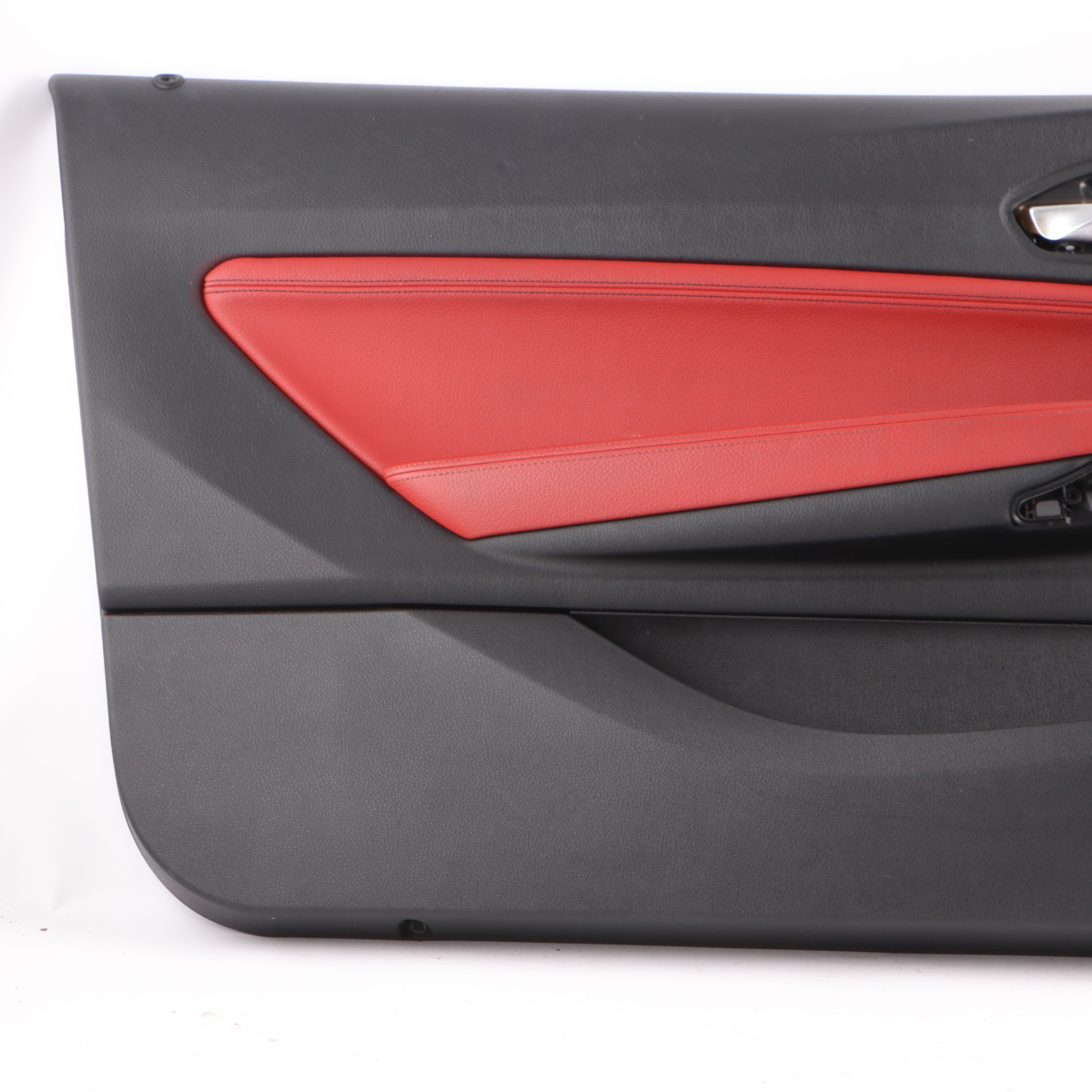 BMW F21 F22 Door Card Front Left N/S Door Lining Leather Coral Red 7285389