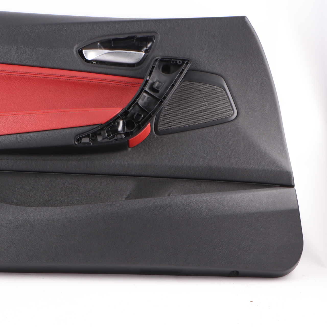 BMW F21 F22 Door Card Front Left N/S Door Lining Leather Coral Red 7285389