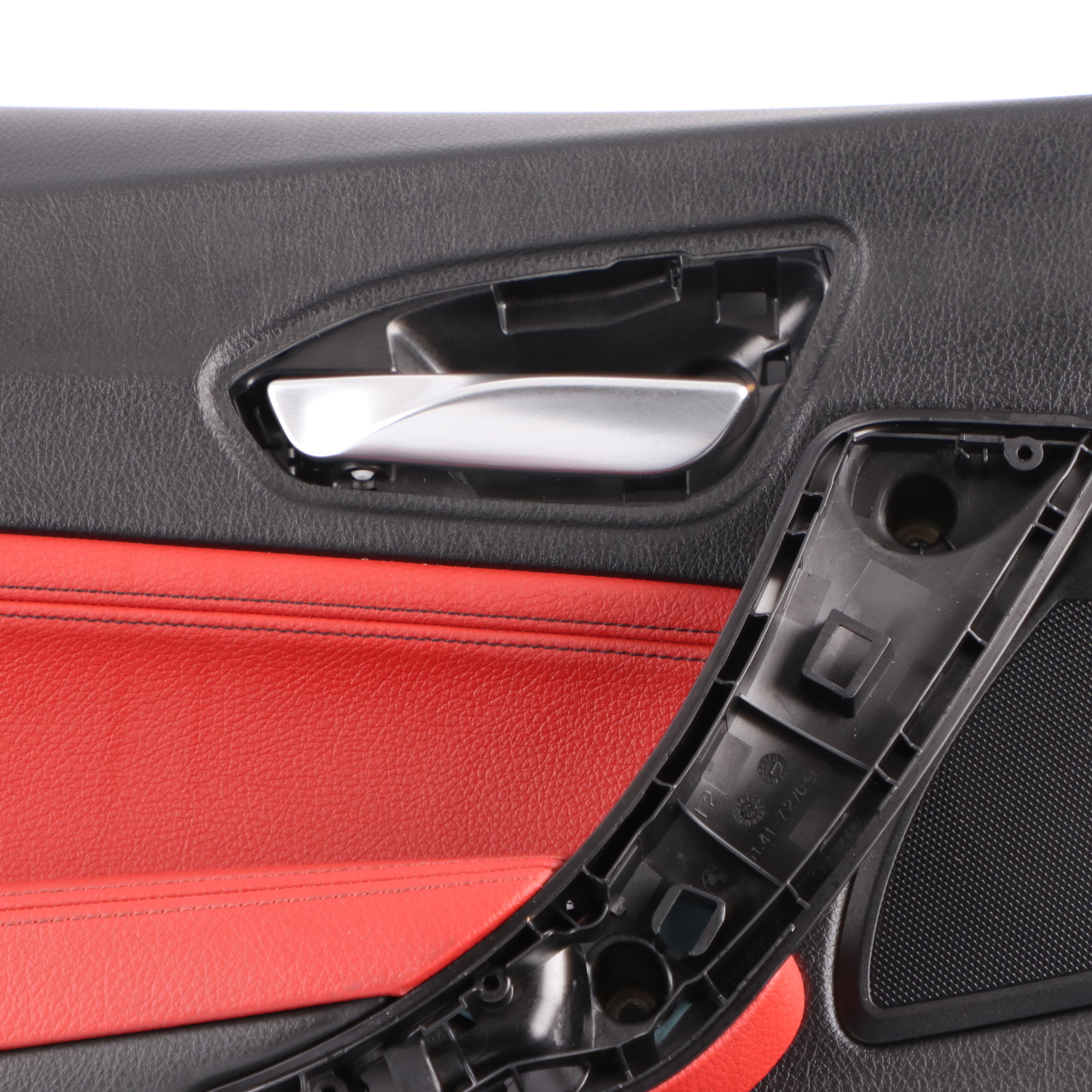 BMW F21 F22 Door Card Front Left N/S Door Lining Leather Coral Red 7285389