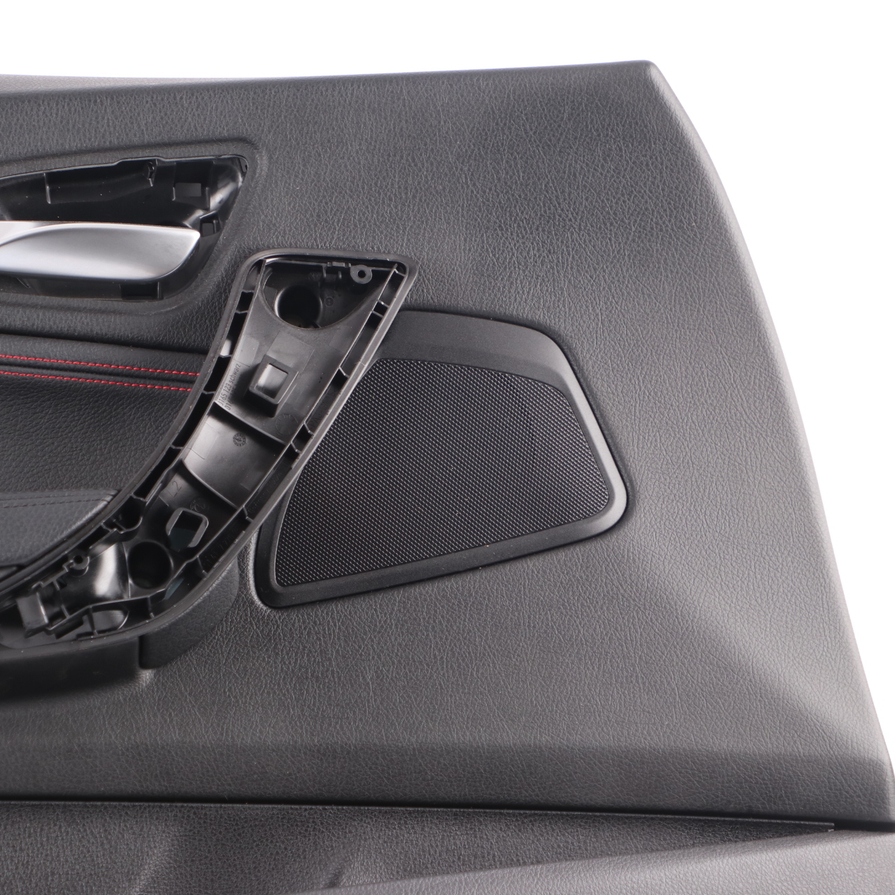 BMW F21 F22 Door Card Front Left N/S Trim Panel Lining Leather Black Red