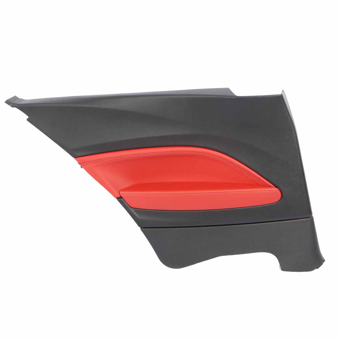 Lateral Trim Panel BMW F21 Rear Left N/S Trim Cover Lining Leather Coral Red