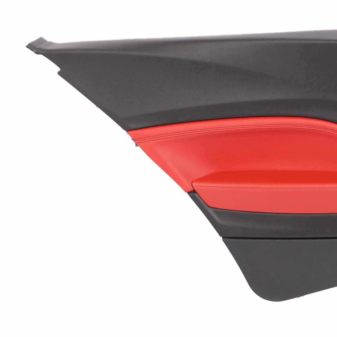 Lateral Trim Panel BMW F21 Rear Left N/S Trim Cover Lining Leather Coral Red