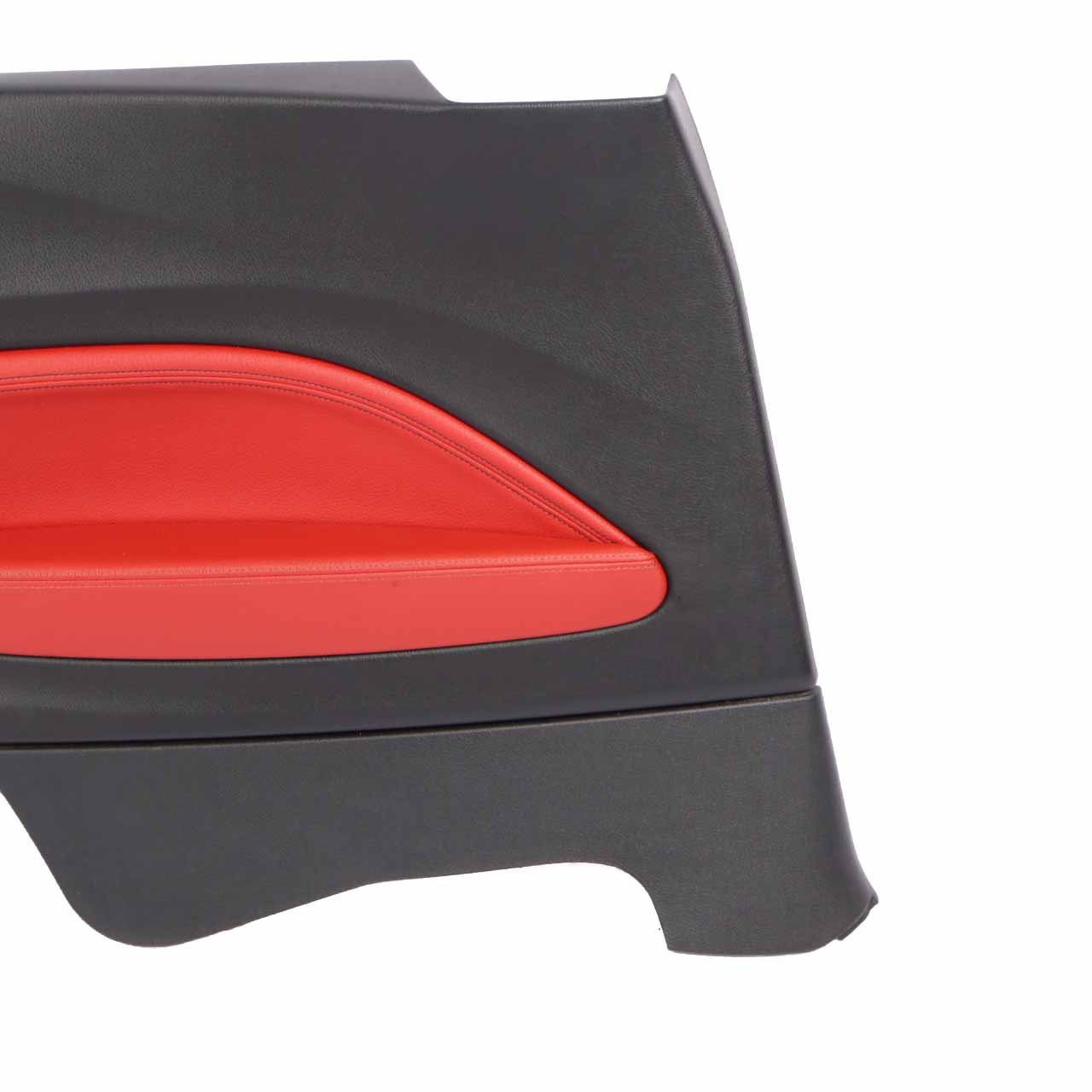 Lateral Trim Panel BMW F21 Rear Left N/S Trim Cover Lining Leather Coral Red