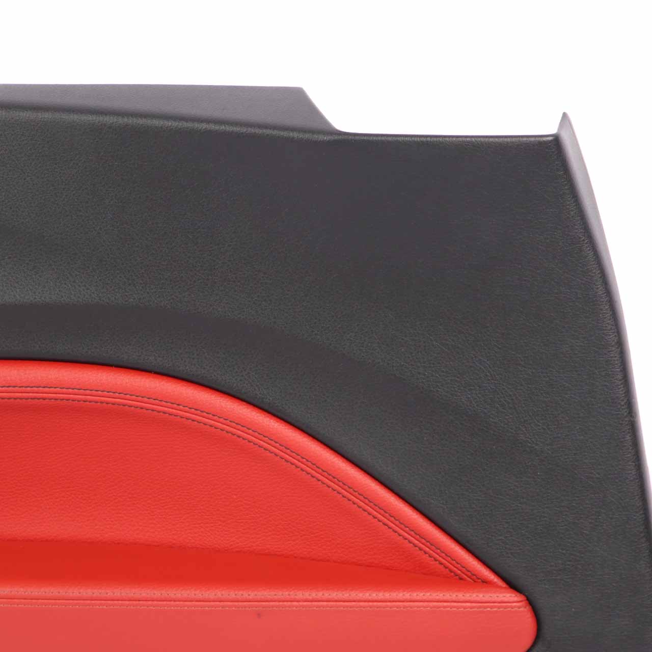 Lateral Trim Panel BMW F21 Rear Left N/S Trim Cover Lining Leather Coral Red