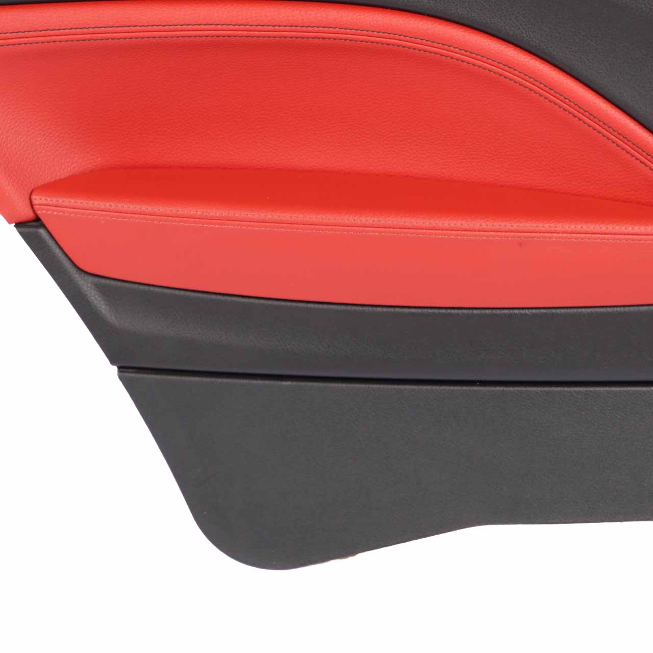 Lateral Trim Panel BMW F21 Rear Left N/S Trim Cover Lining Leather Coral Red