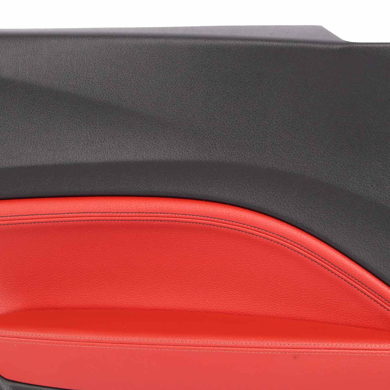 Lateral Trim Panel BMW F21 Rear Left N/S Trim Cover Lining Leather Coral Red