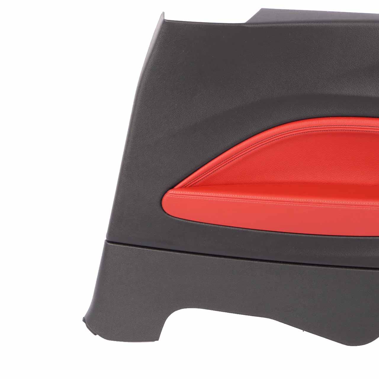 Lateral Trim Panel BMW F21 Rear Right O/S Trim Cover Lining Leather Coral Red