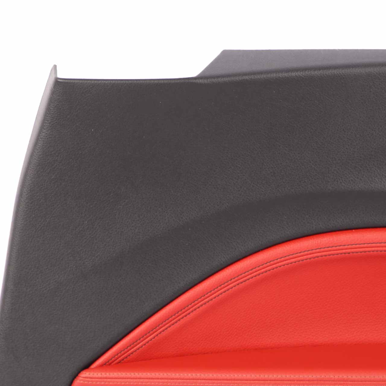 Lateral Trim Panel BMW F21 Rear Right O/S Trim Cover Lining Leather Coral Red