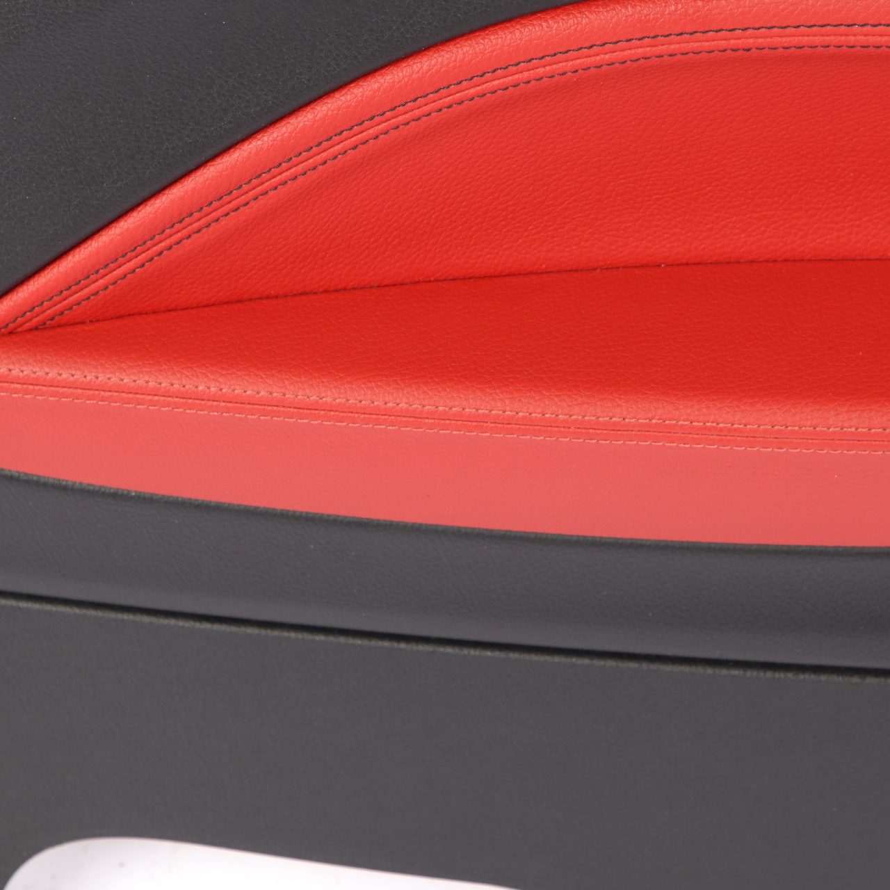 Lateral Trim Panel BMW F21 Rear Right O/S Trim Cover Lining Leather Coral Red