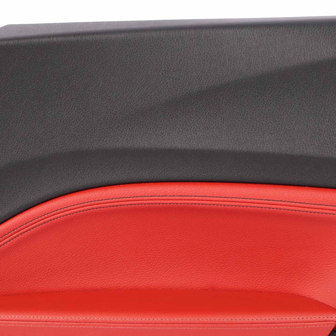 Lateral Trim Panel BMW F21 Rear Right O/S Trim Cover Lining Leather Coral Red