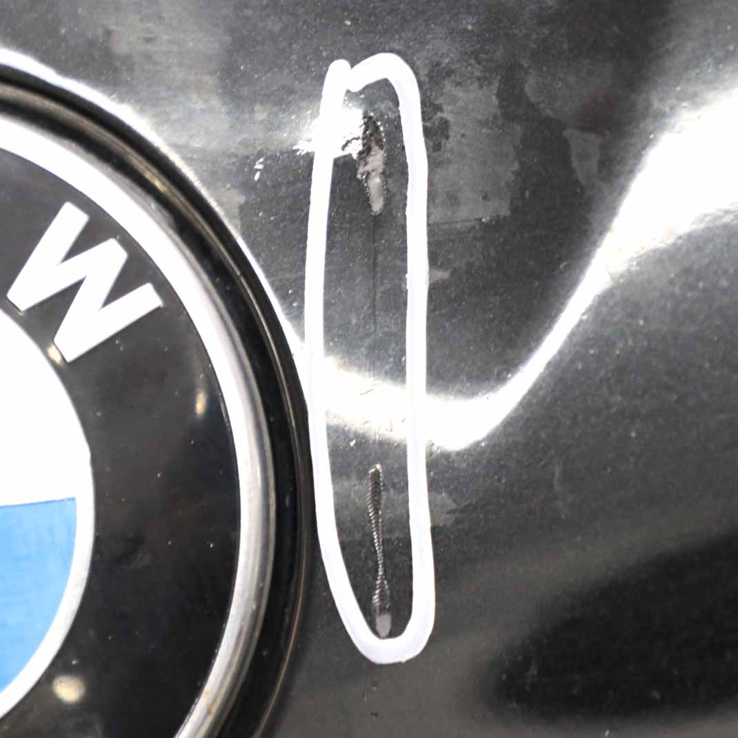 BMW F10 Front Bumper Trim Panel Black Sapphire Metallic - 475