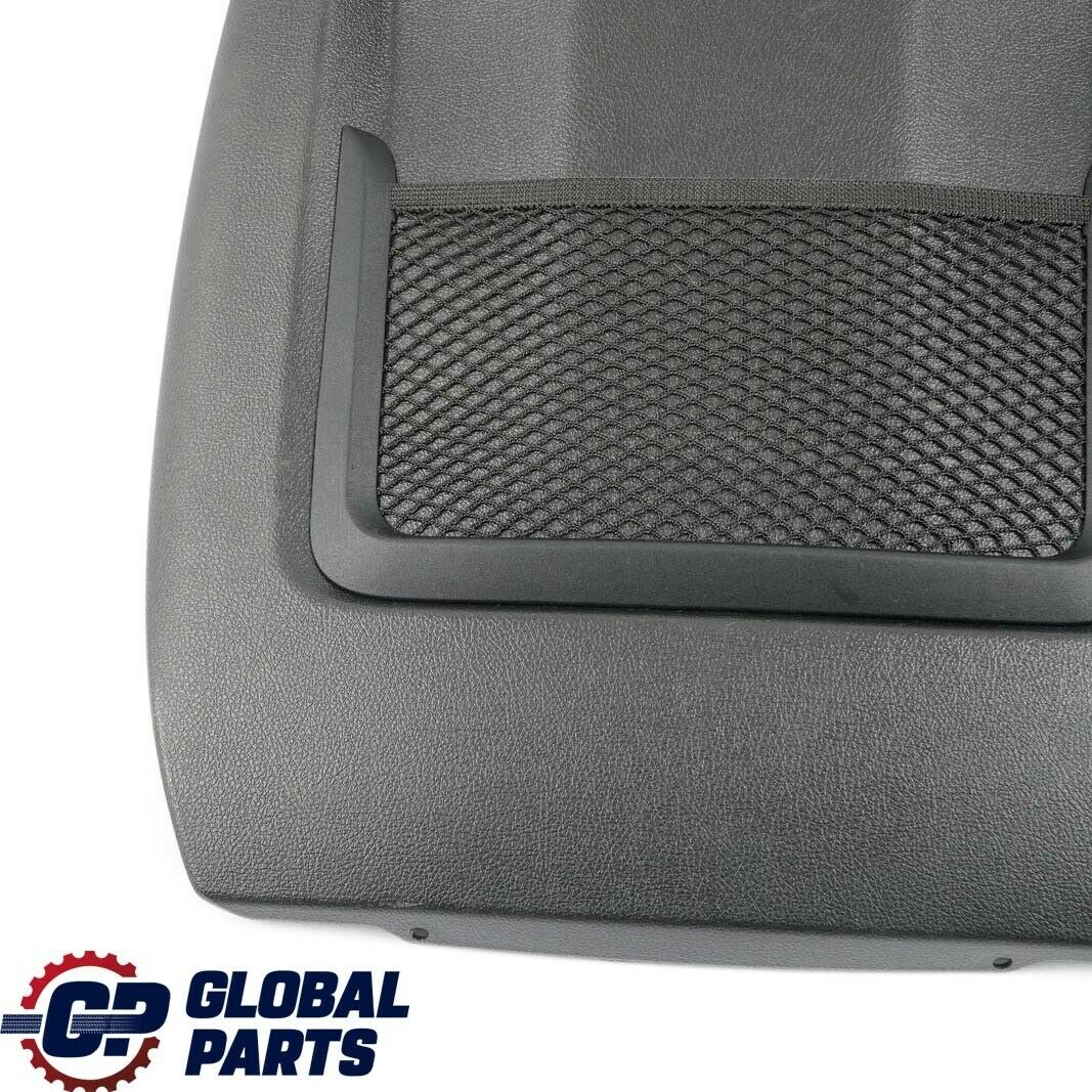 BMW F20 F30 F32 Seat Imitation Leather Rear Panel Black with Pocket 7243480