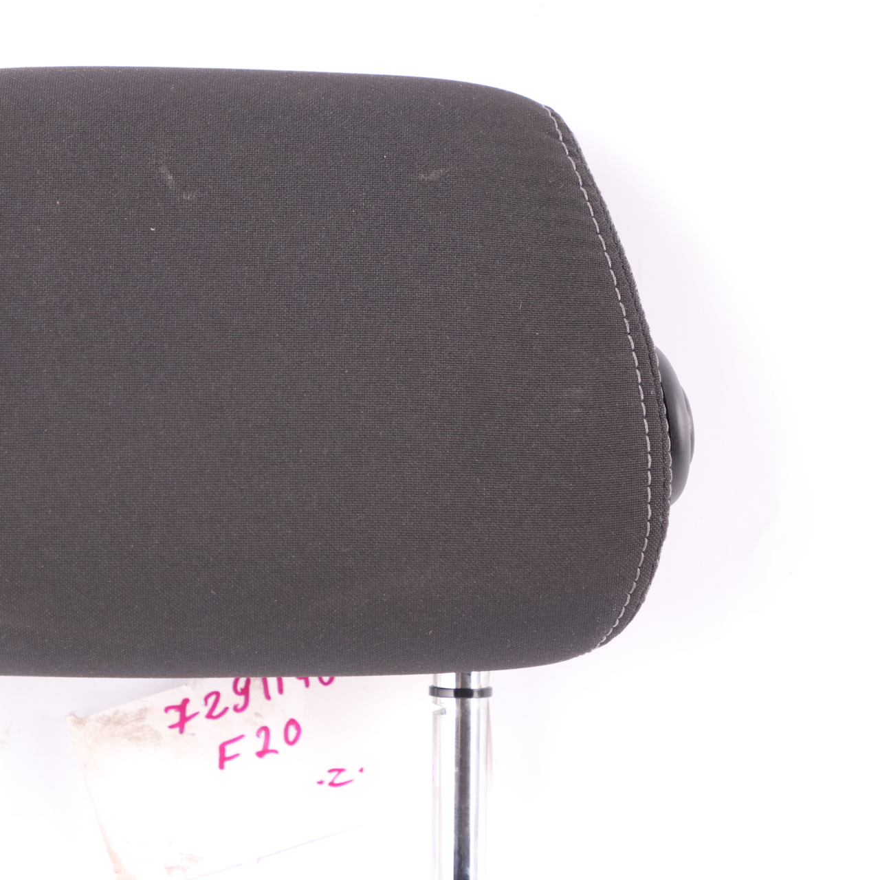 BMW F20 F30 Seat Headrest Rear Middle Centre Head Rest Cloth Fabric Anthracite