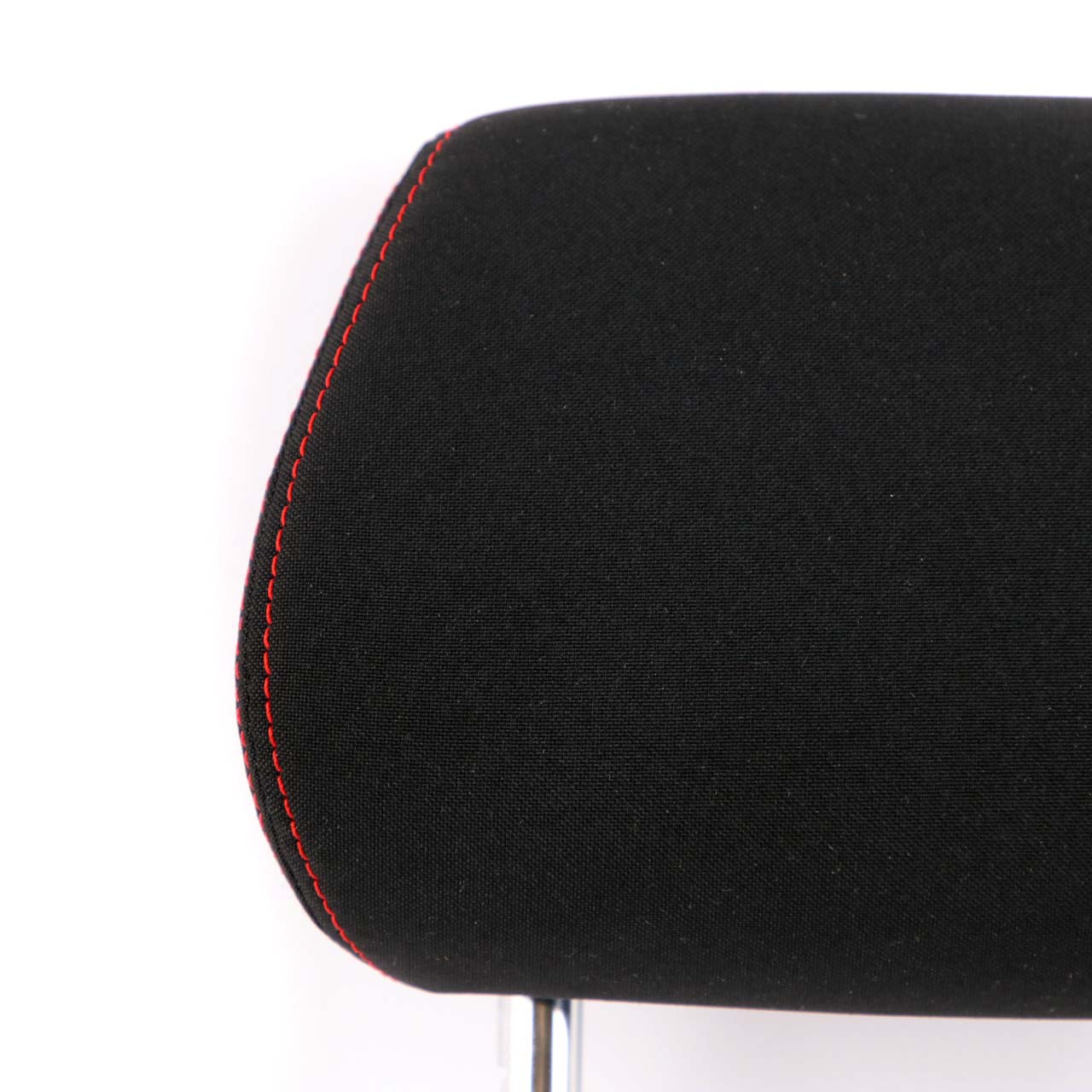 BMW 1 3 F20 F30 Rear Seat Middle Headrest Cloth Fabric Anthracite Red