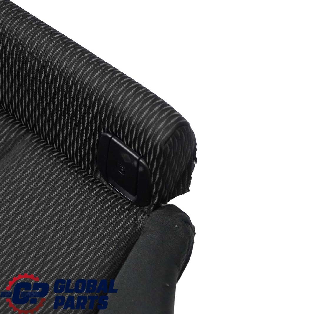 BMW F20 Rear Seat Bench Couch Sofa Cloth Fabric Anthracite Black