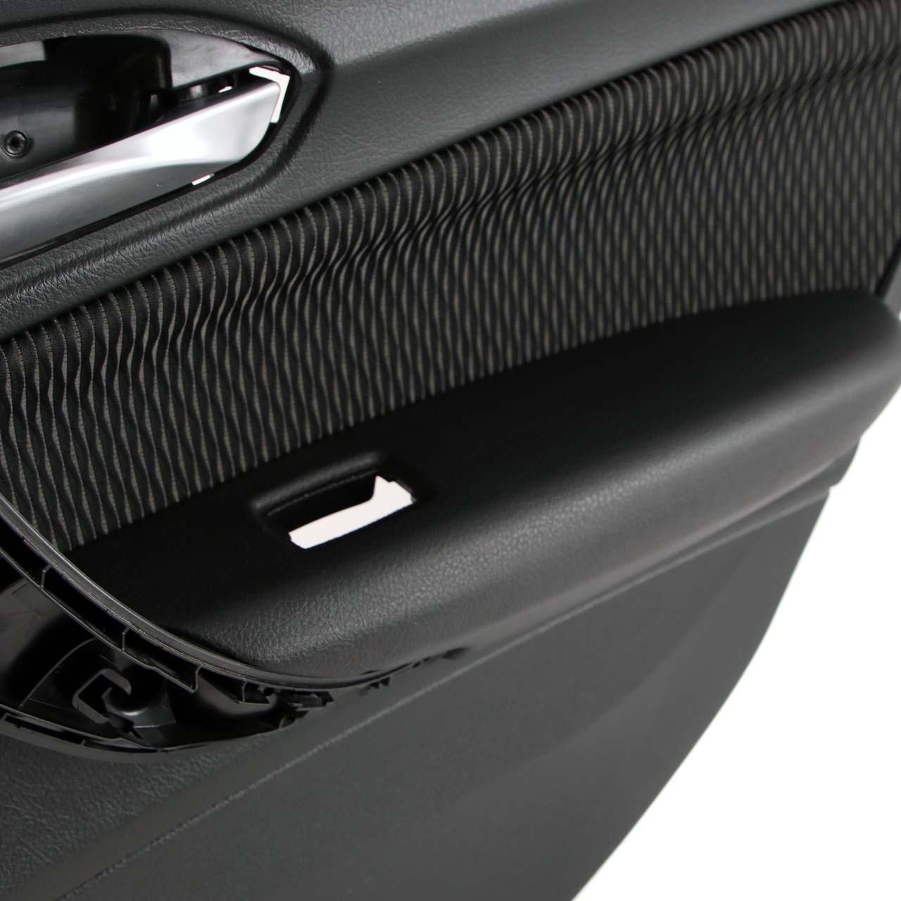 BMW 1 F20 LCI Rear Right O/S Door Lining Card Cloth Fabric Move Anthracite