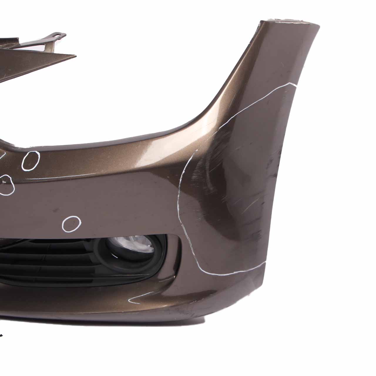 BMW F30 F31 Front Bumper Complete Trim Panel Sparkling Bronze - B06