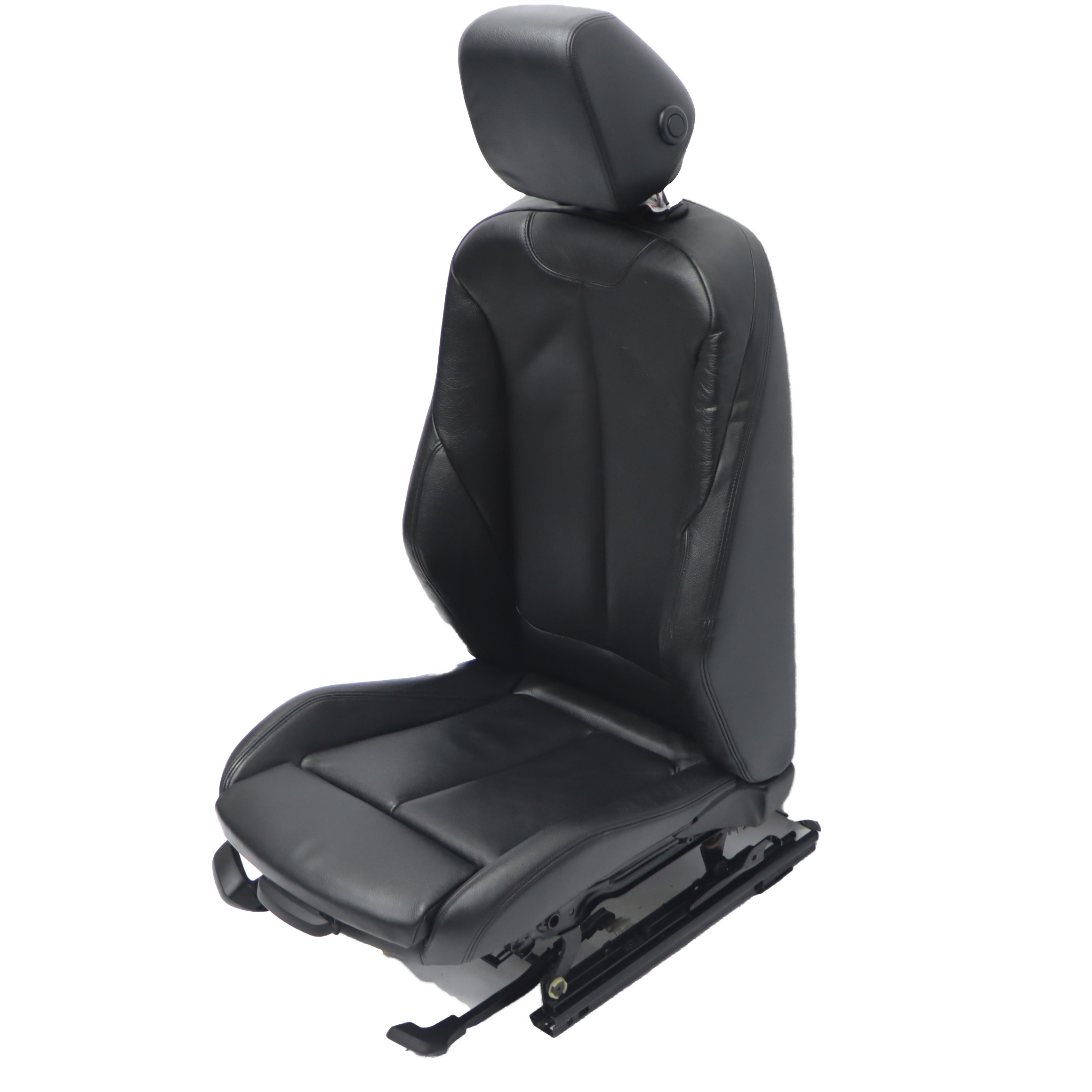 BMW F30 F31 Front Right O/S Seat Leather Dakota / Schwarz Black Interior