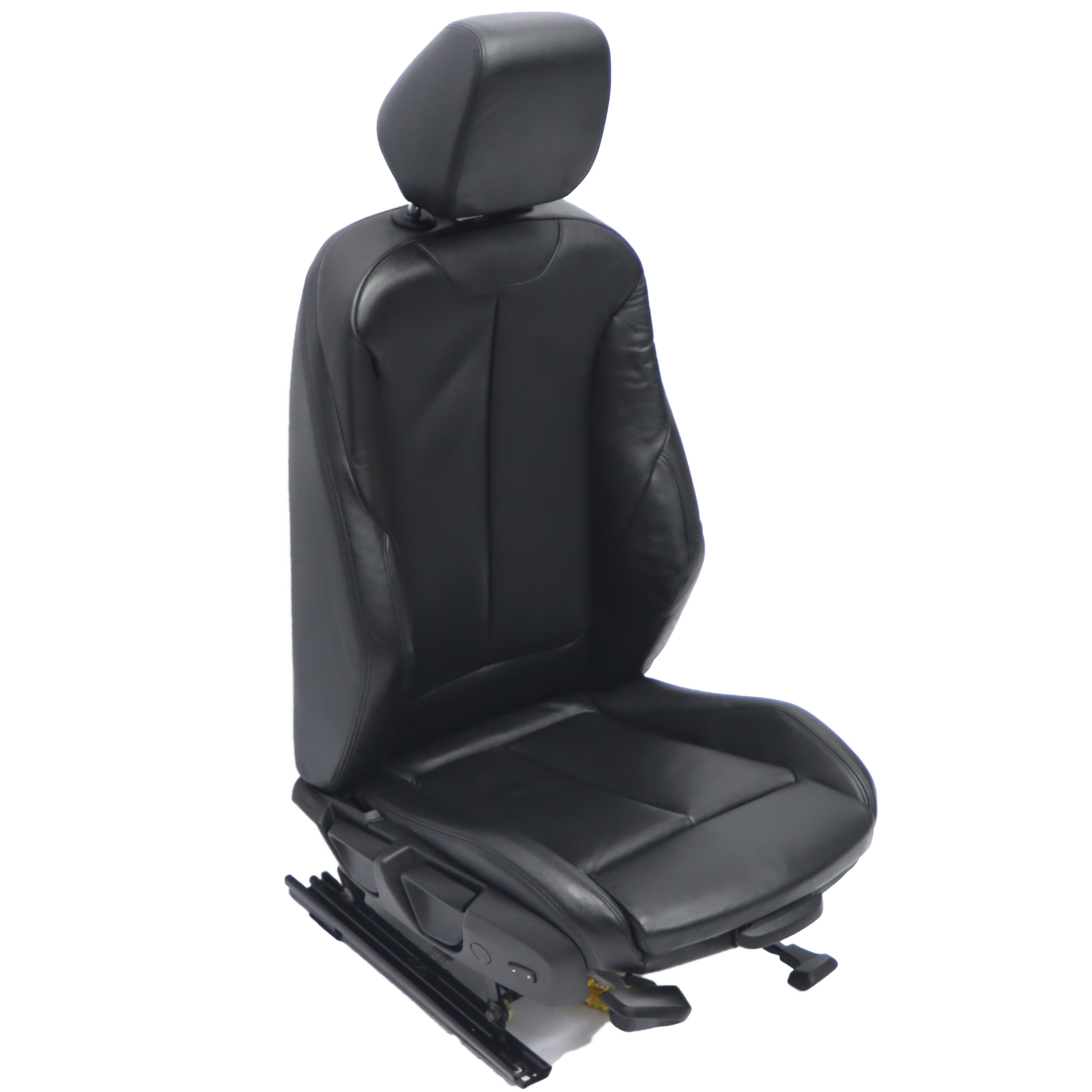 BMW F30 F31 Front Right O/S Seat Leather Dakota / Schwarz Black Interior