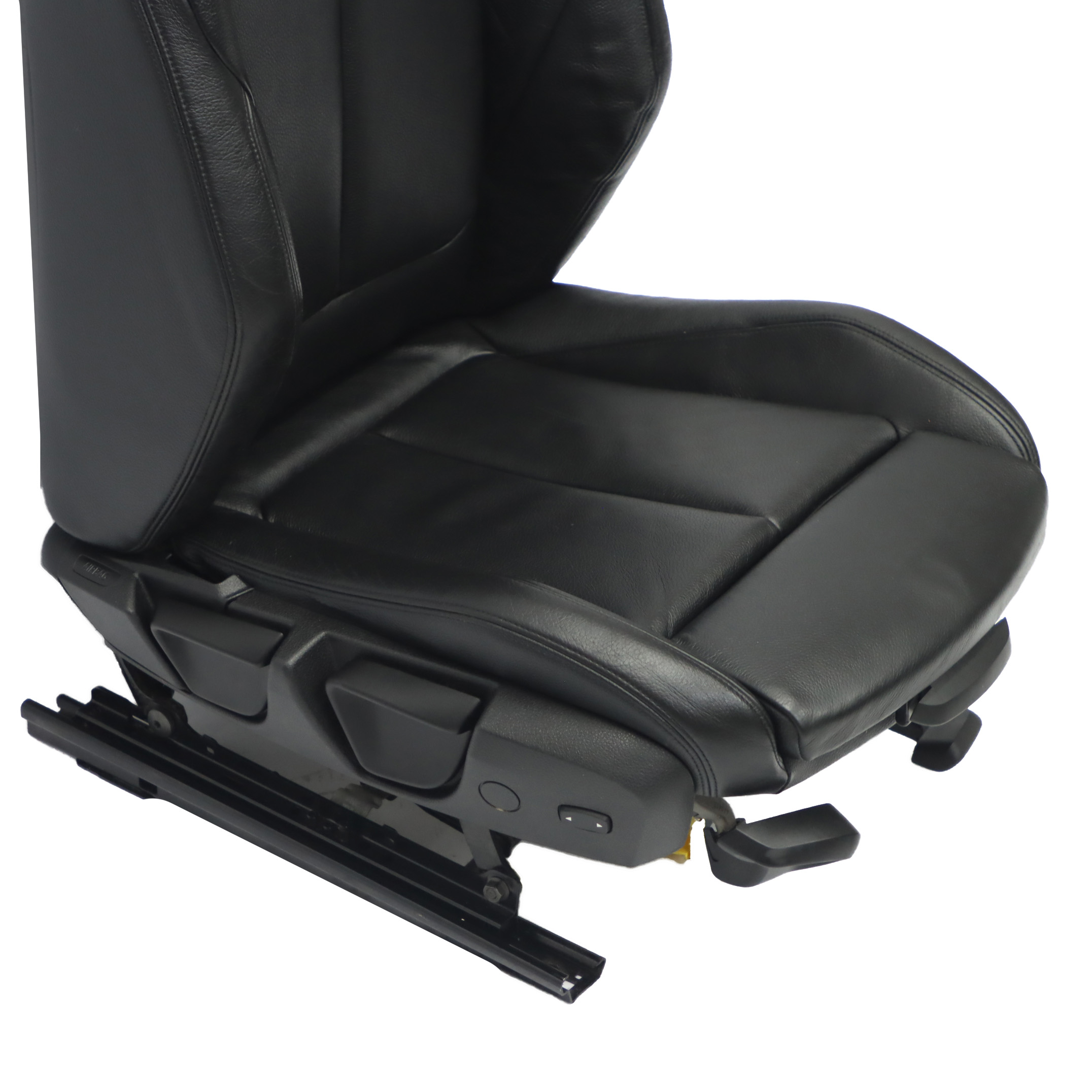 BMW F30 F31 Front Right O/S Seat Leather Dakota / Schwarz Black Interior