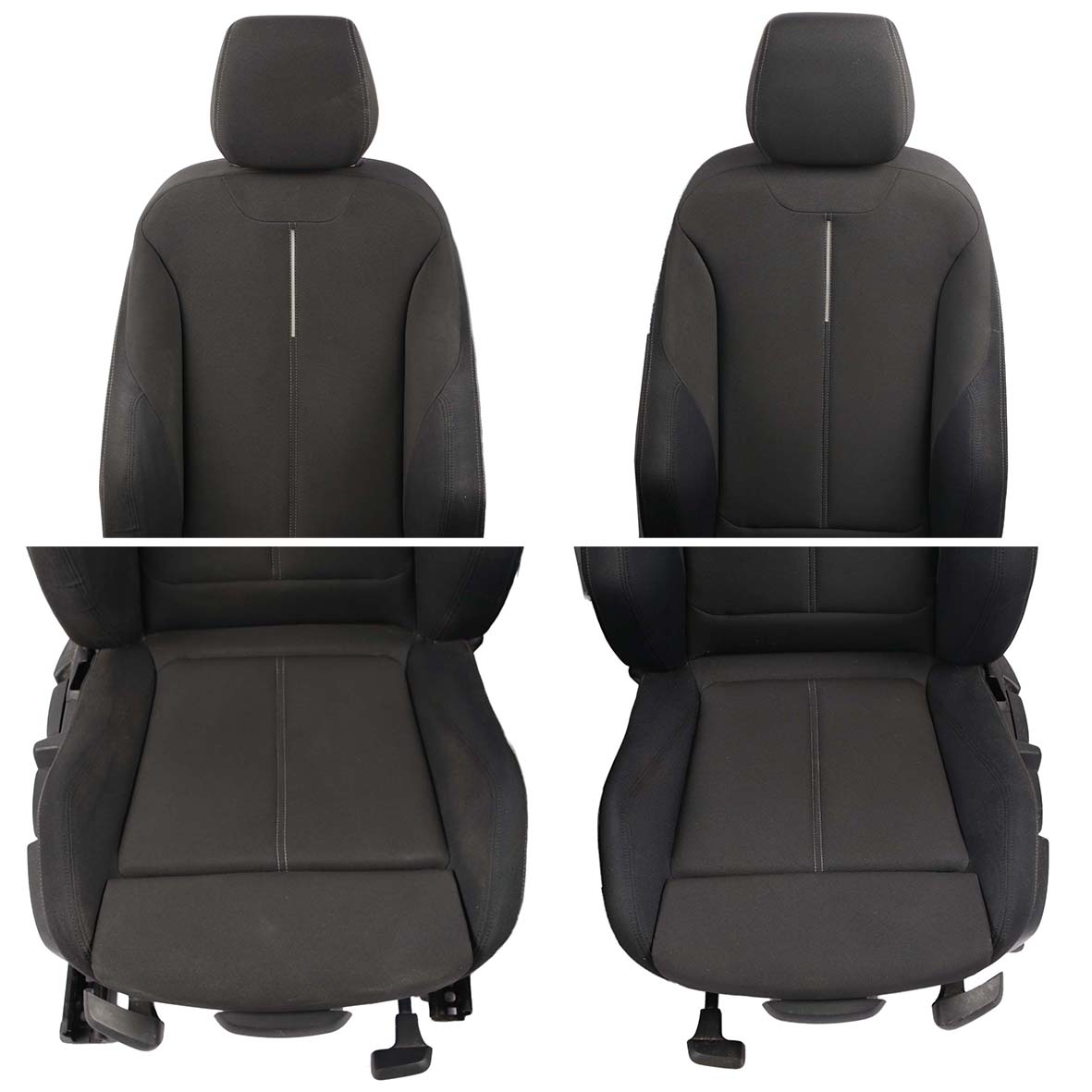 Sport Seats BMW F20 Cloth Interior Front Rear Seat Set Fabric Track Anthracite 