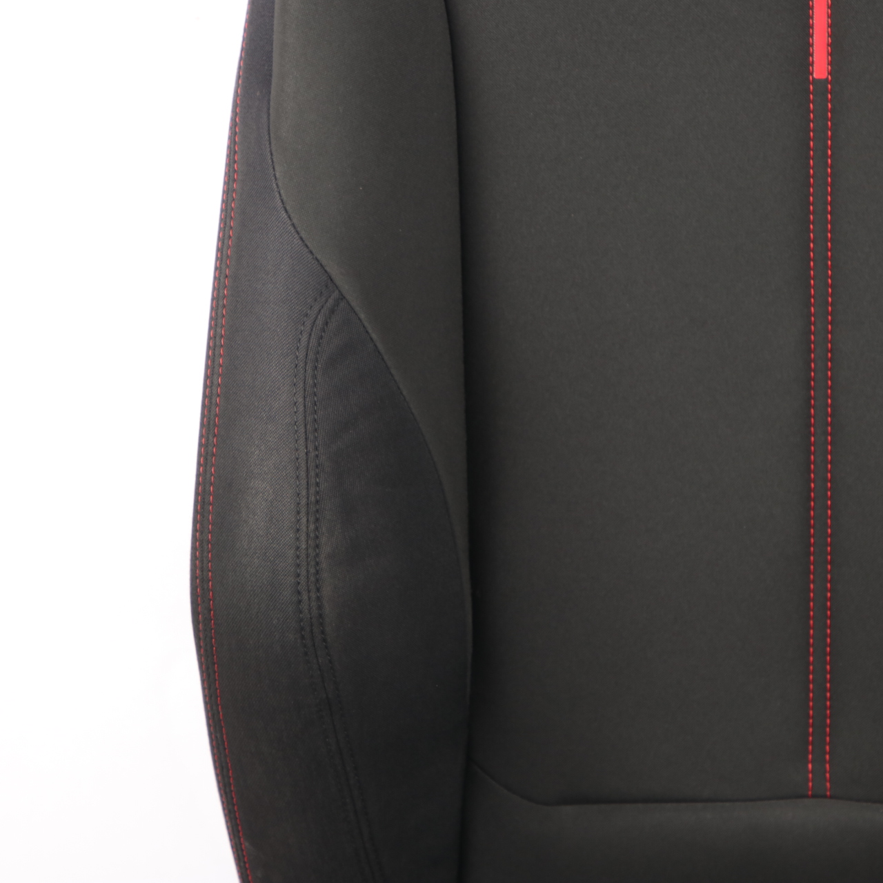 Front Seat BMW F20 Sport Cloth Fabric Track / Anthracite Red Right O/S