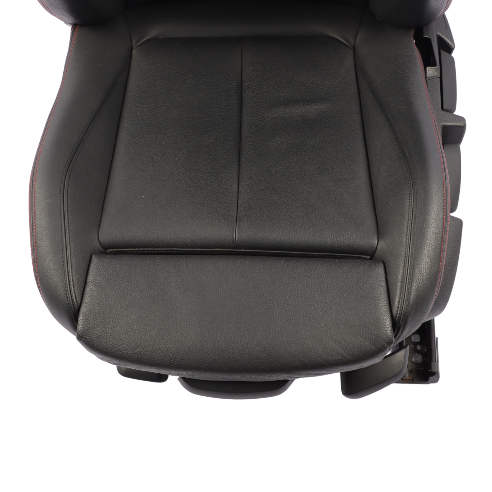 BMW F20 Front Seat Left N/S M Sport Interior Leather Dakota Black Akcent Red