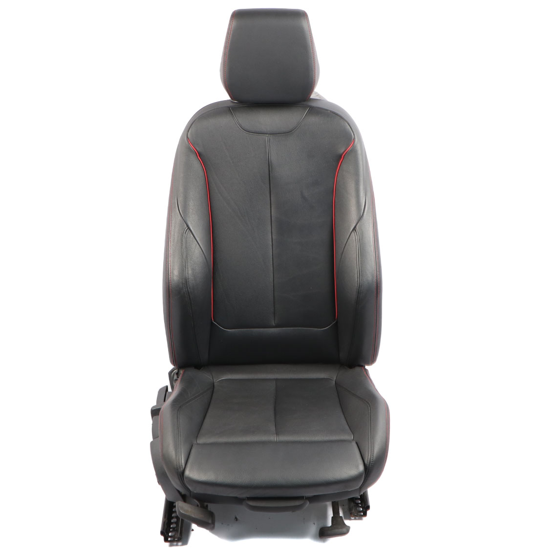 Front Seat BMW F20 M Sport Black Leather Dakota Accent Red Right O/S