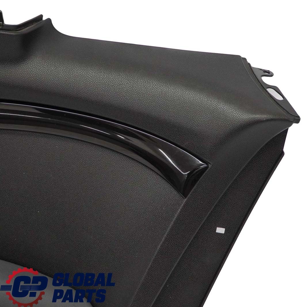 Mini Clubman R55 LCI Lateral Side Trim Panel Rear Right O/S Carbon Black Piano