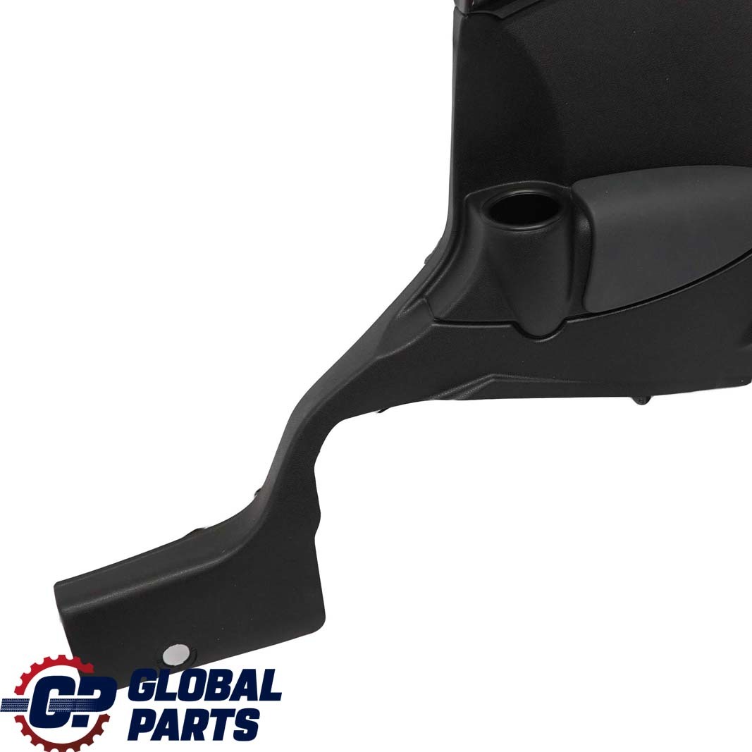 Mini Clubman R55 LCI Lateral Side Trim Panel Rear Right O/S Carbon Black Piano