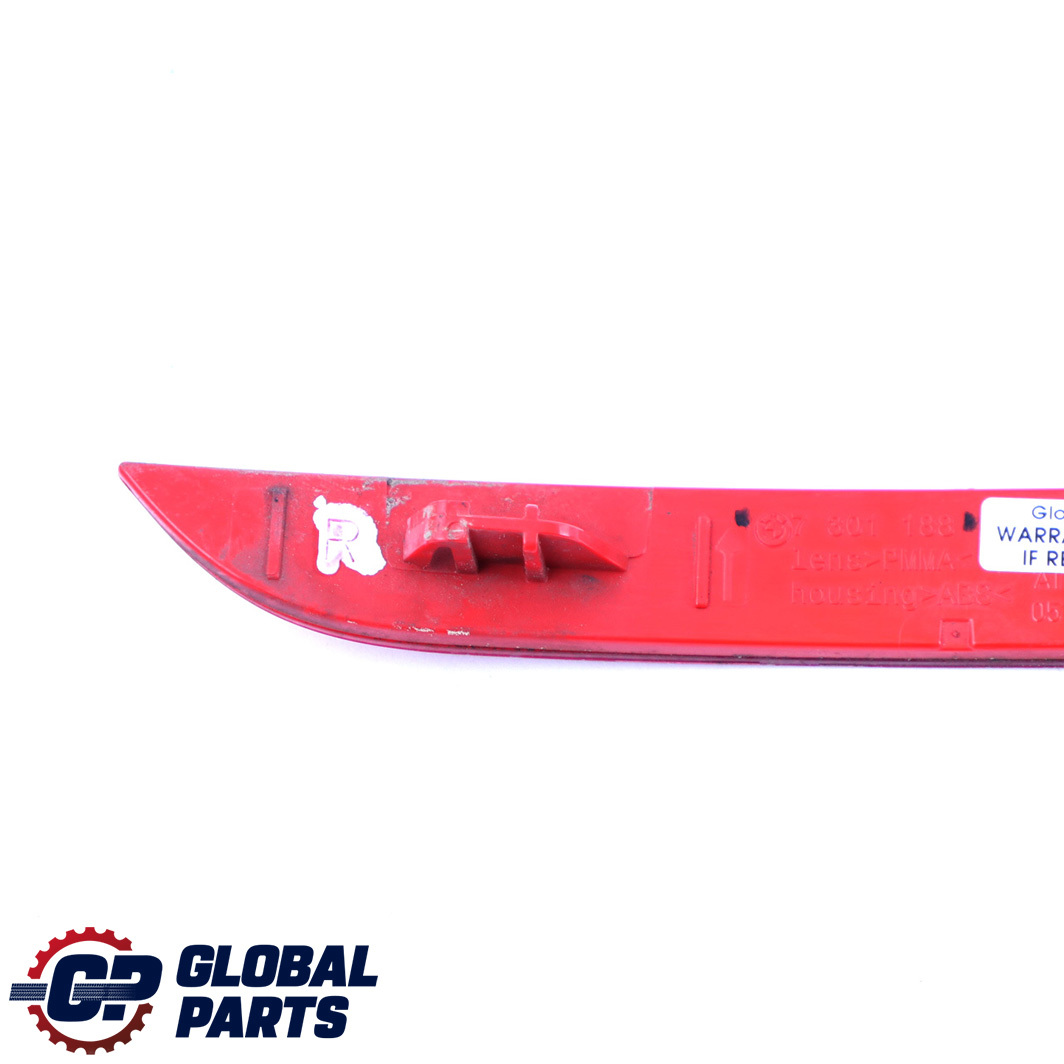 BMW 3 Series F30 F32 F33 Rear Bumper Reflector Right O/S Red 7301188