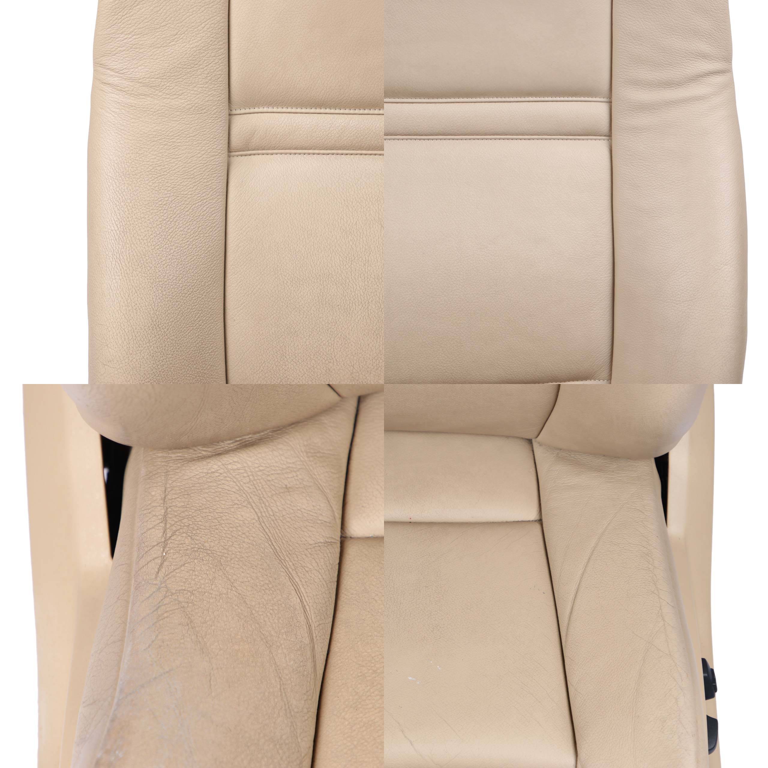 Seats BMW X5 E70 Leather Sport Heated Beige Set Front Rear Seat Electric Memory