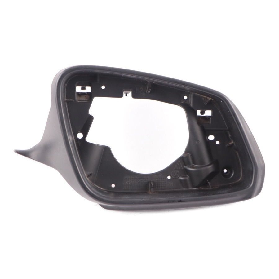 Housing BMW F10 F11 LCI Wing Mirror Support Ring Frame Right O/S Black 7308640