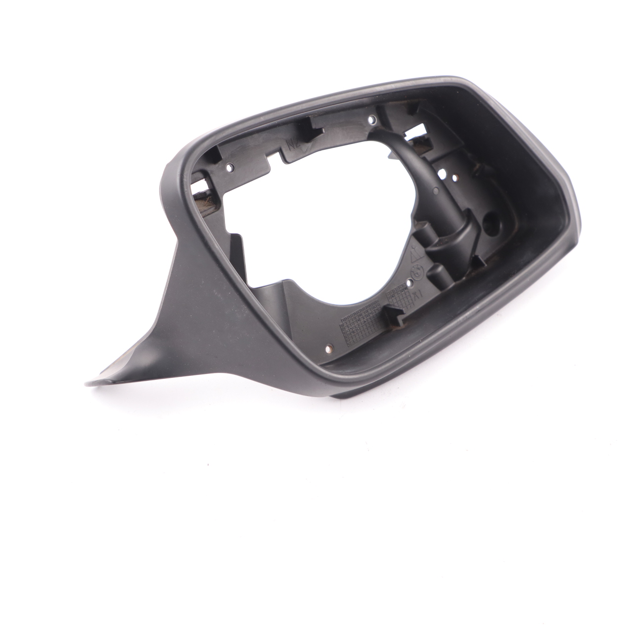 Housing BMW F10 F11 LCI Wing Mirror Support Ring Frame Right O/S Black 7308640